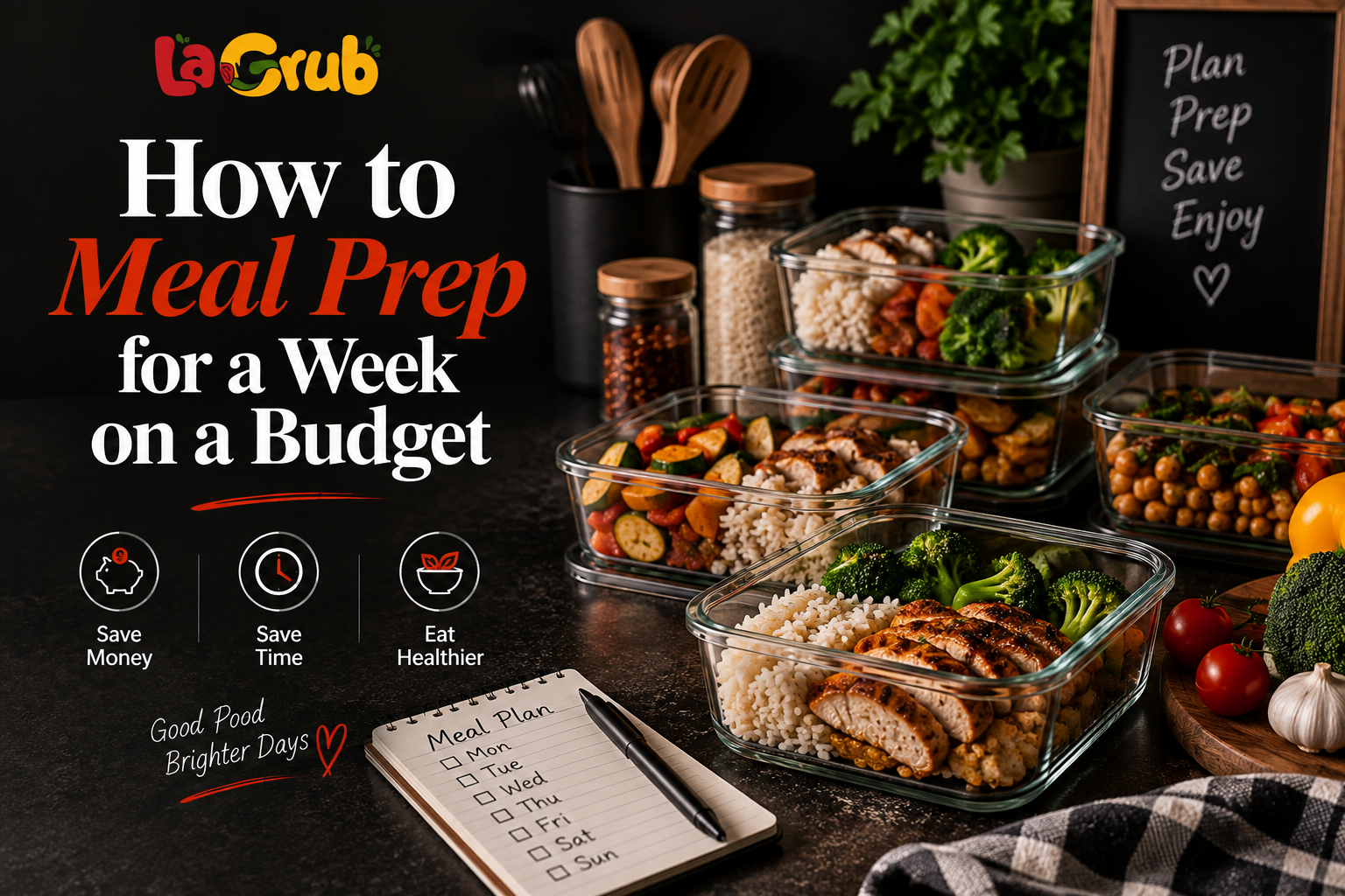 How to Meal Prep for a Week on a Budget
