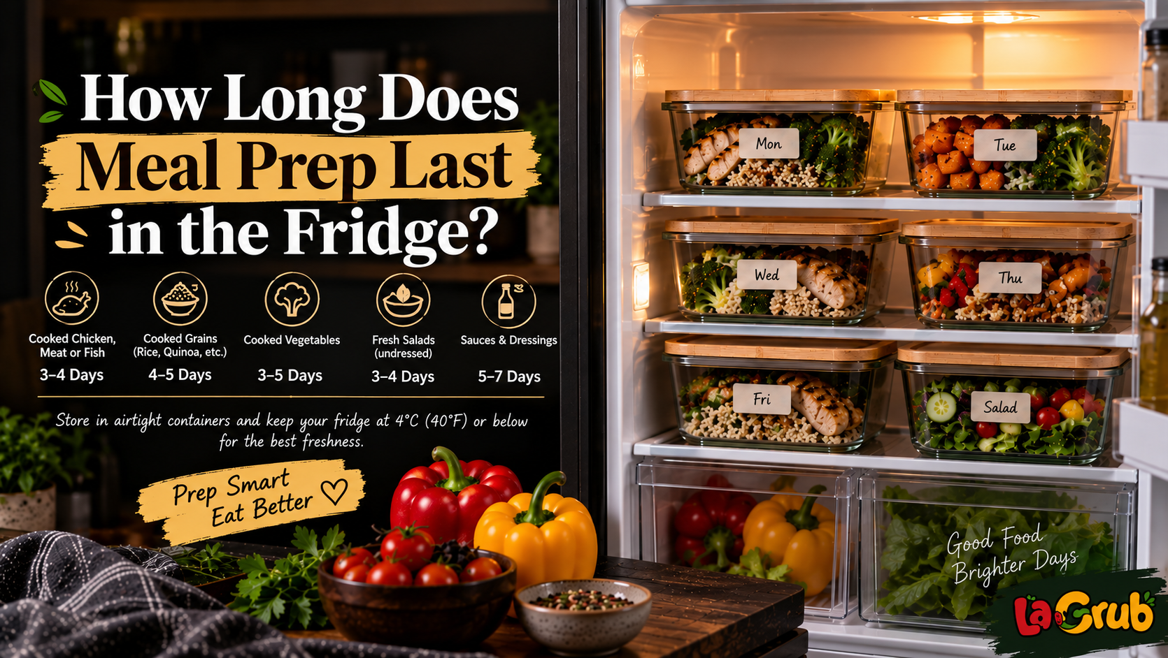 How Long Does Meal Prep Last in the Fridge?