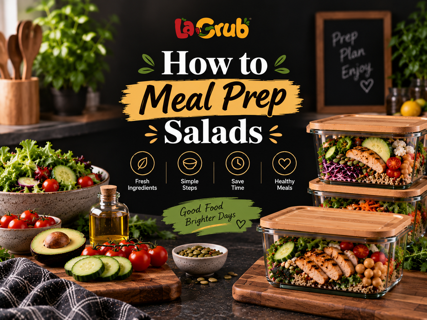 How to Meal Prep Salads