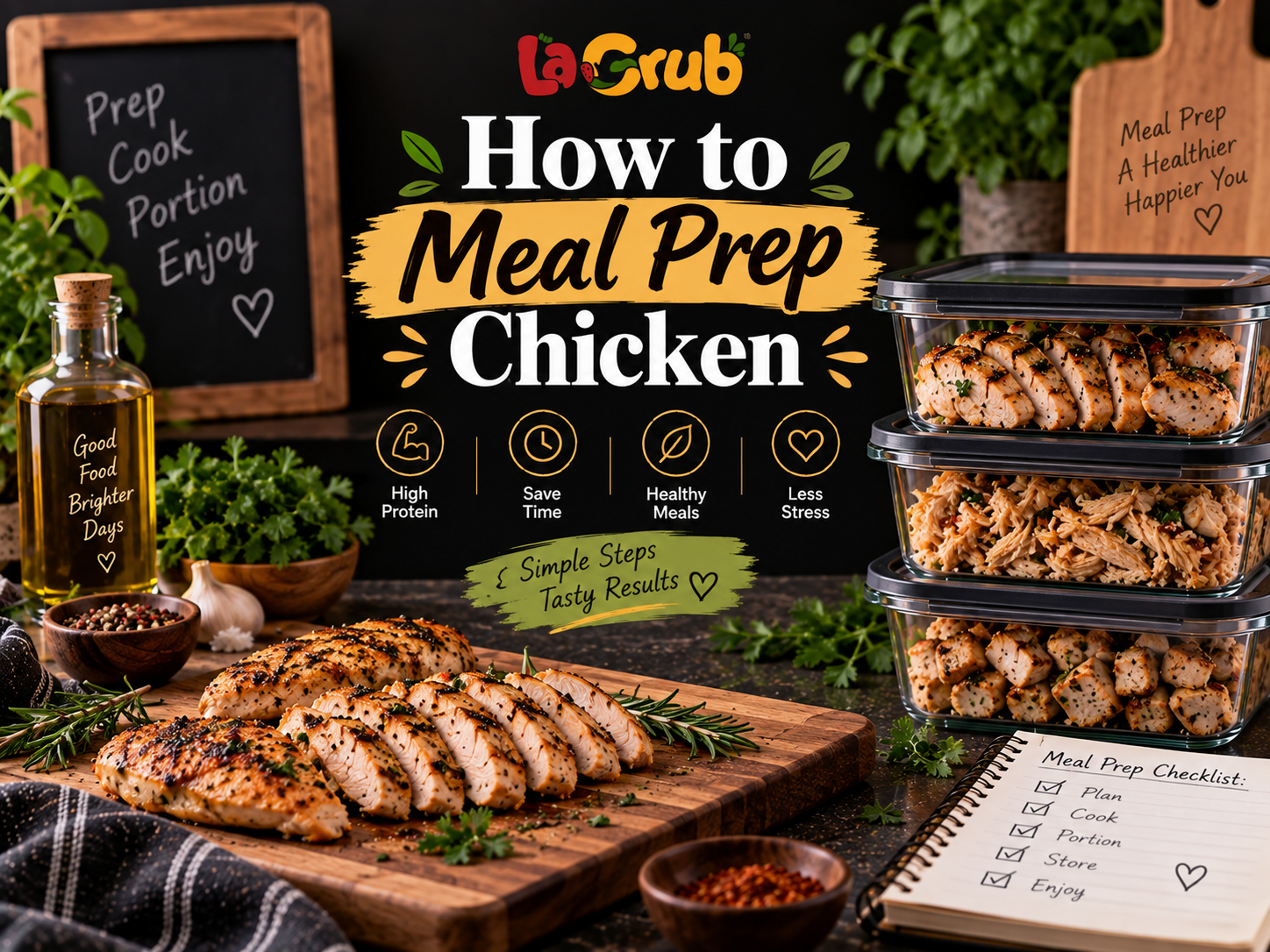 How to Meal Prep Chicken