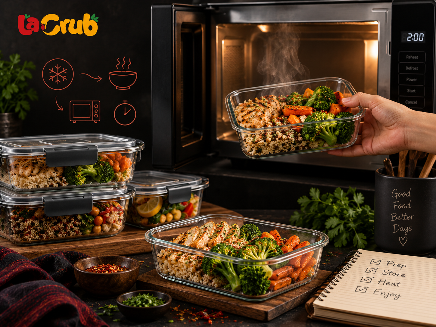 How to Heat Up Meal Prep