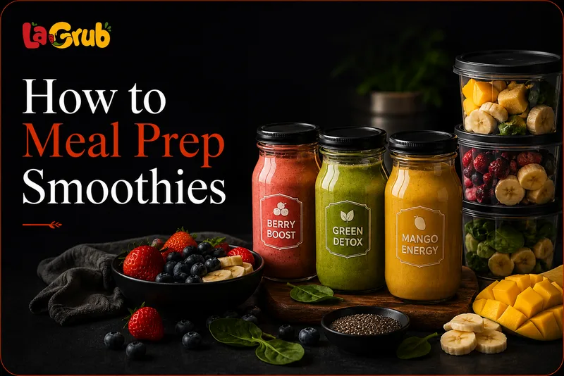 How to Meal Prep Smoothies