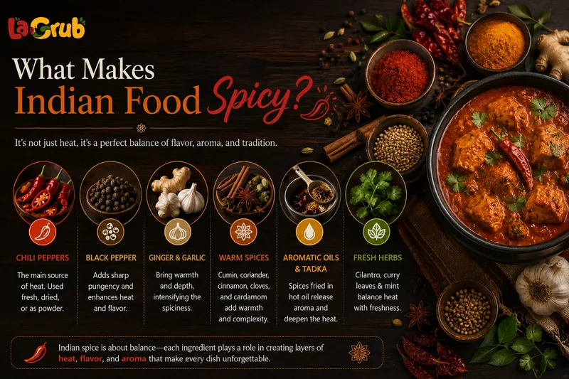 What Makes Indian Food Spicy?
