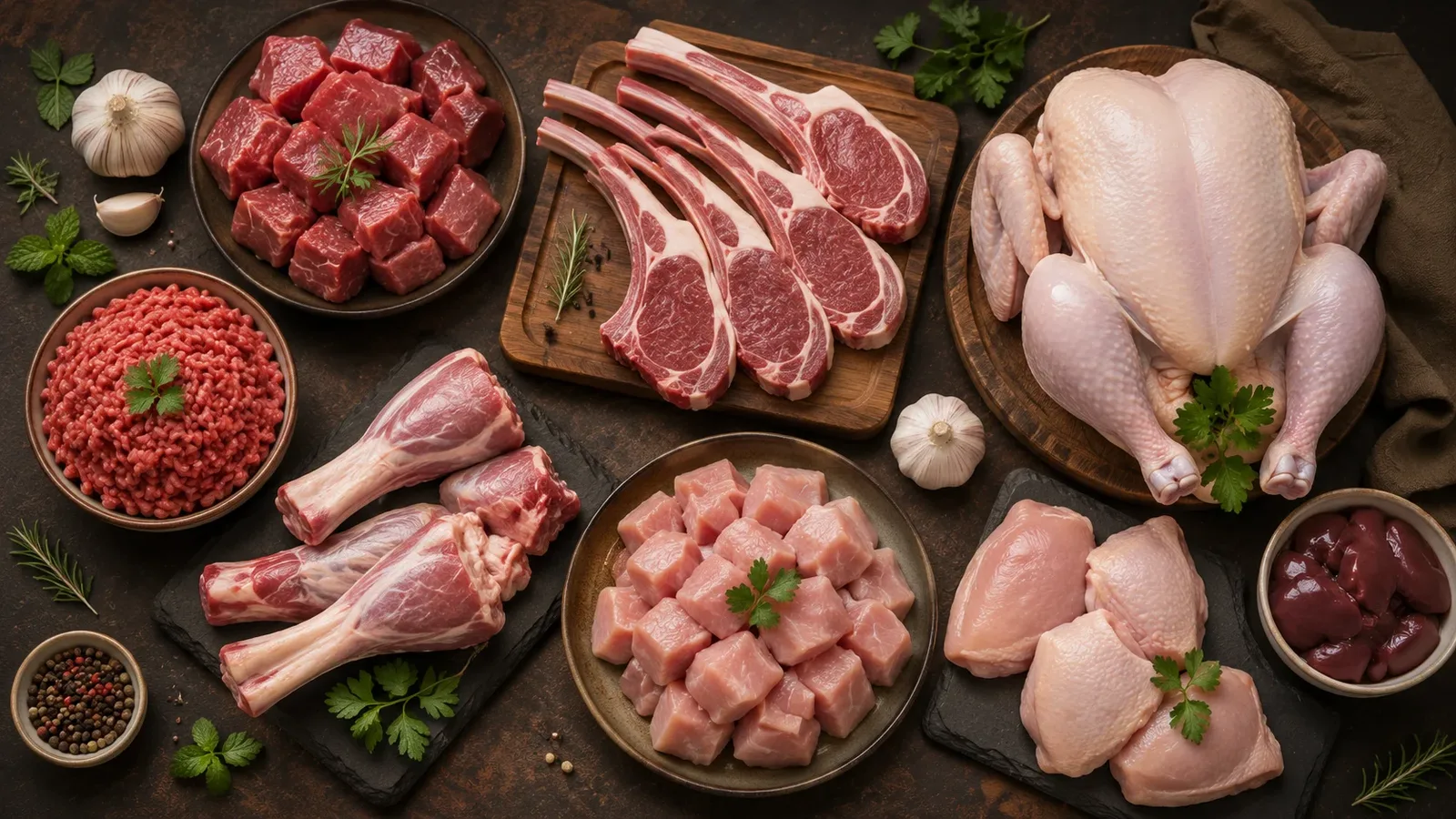Types of Halal Meat Used in Cooking