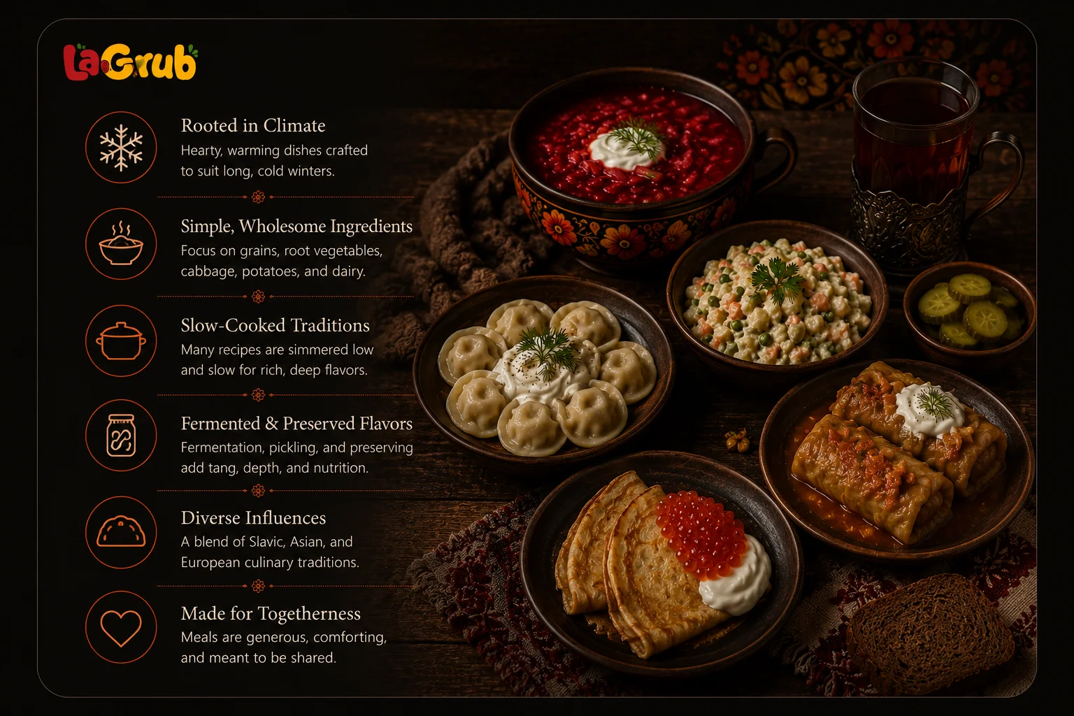 What Makes Russian Cuisine Different?