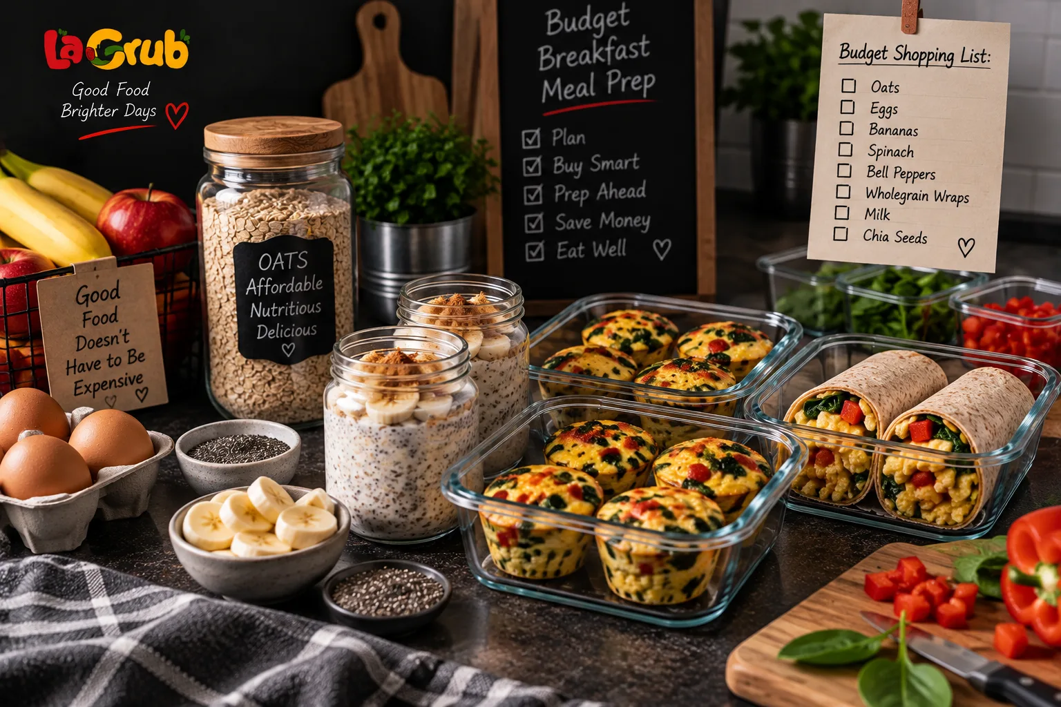 How to Meal Prep Breakfast on a Budget
