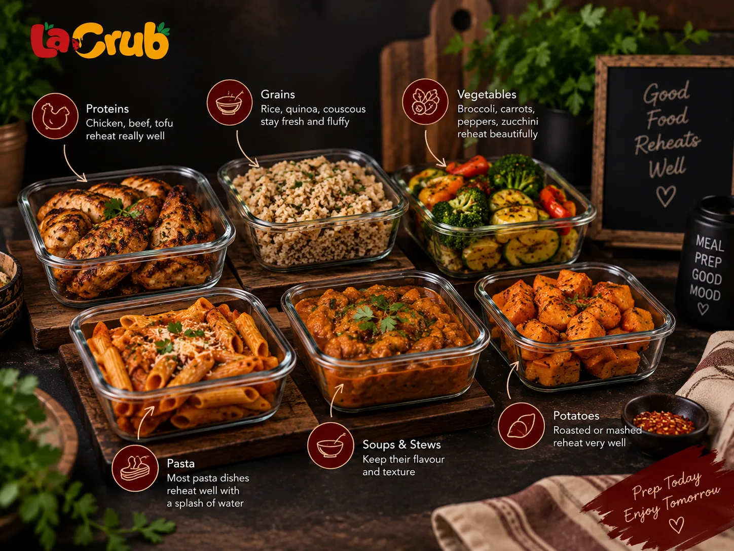 Which Meal Prep Foods Reheat Best?