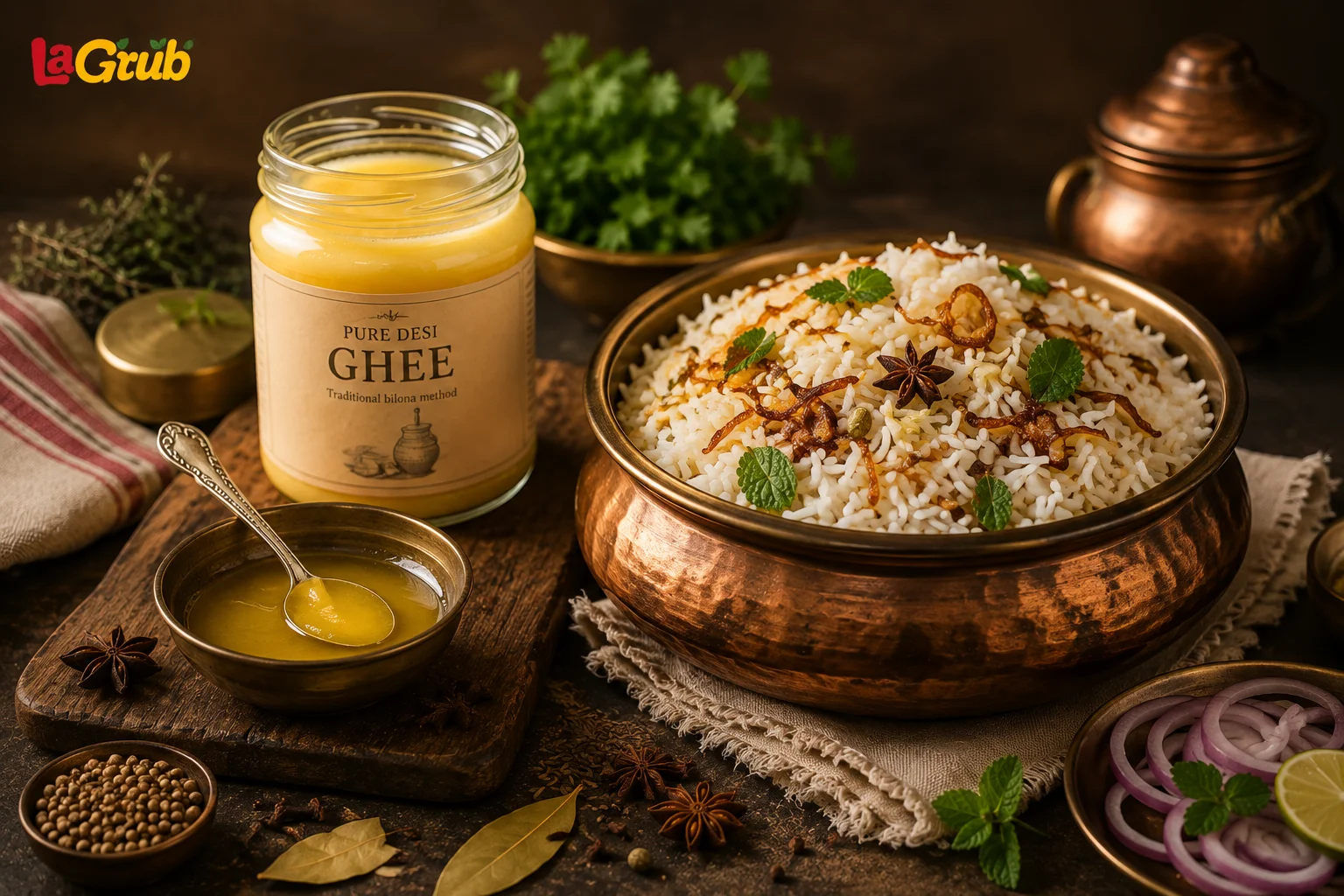 Ghee for Biryani and Rice Dishes