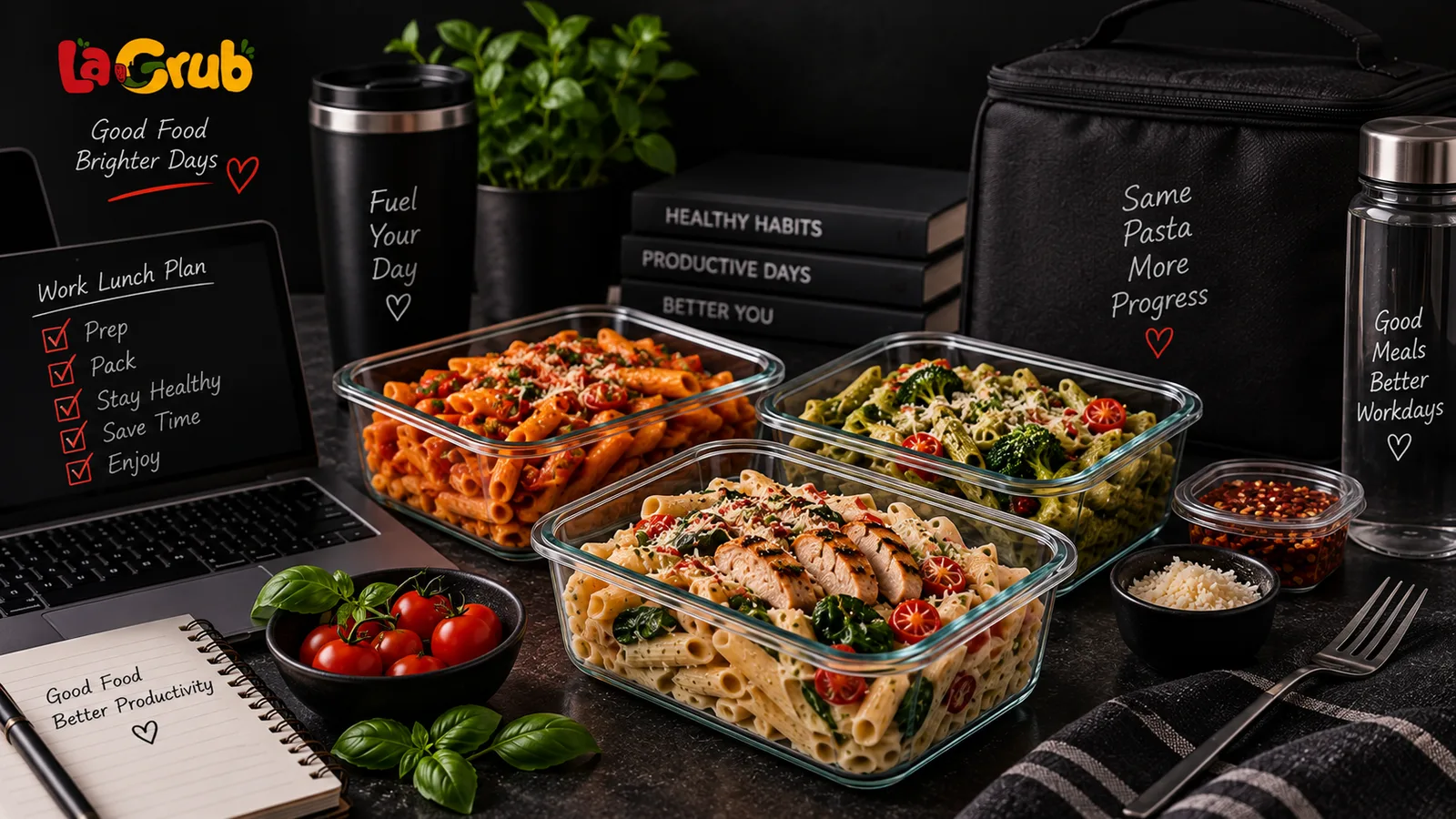 How to Meal Prep Pasta for Work Lunches