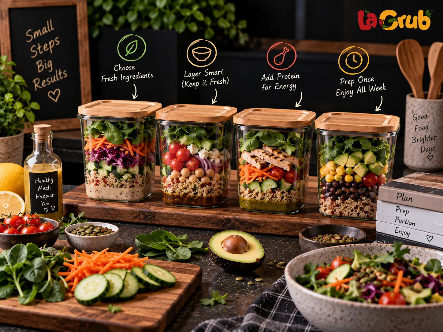 How to Meal Prep Salads for Beginners