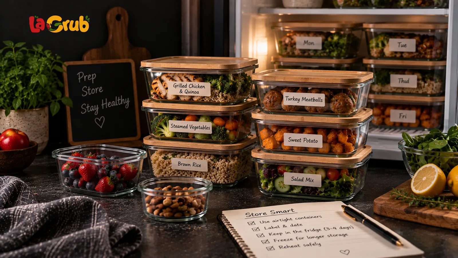 How to Store Weight-Loss Meal Prep