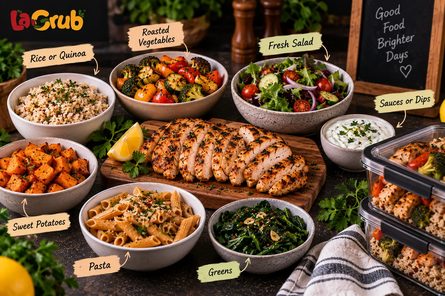 What to Serve With Meal Prep Chicken