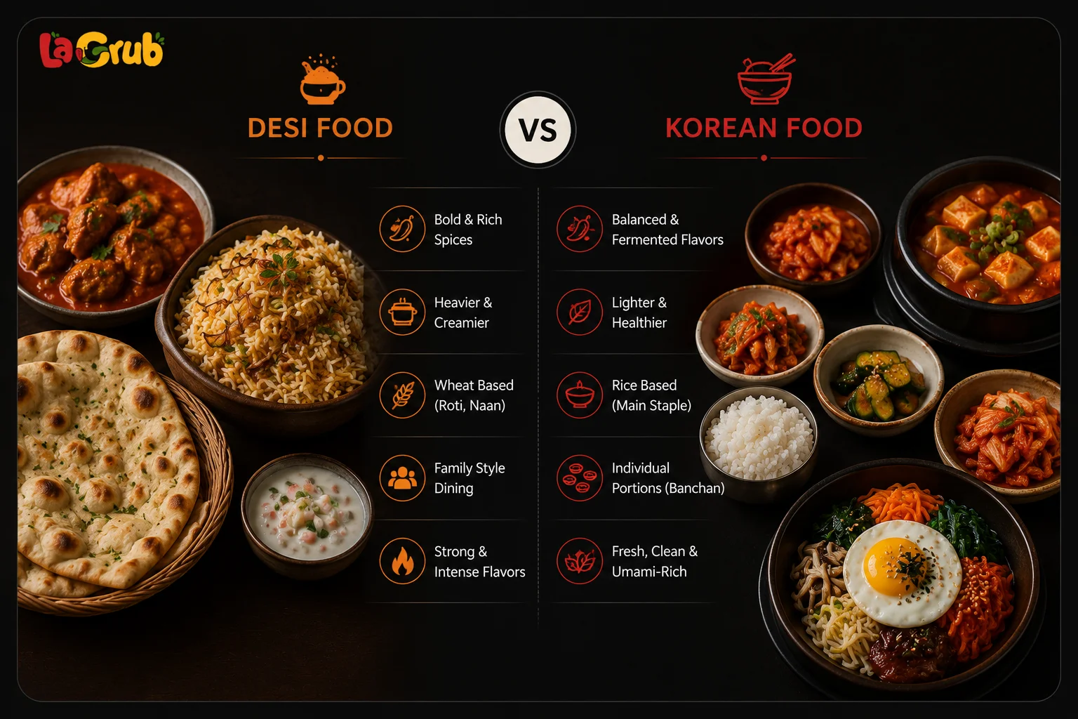 Korean Food vs Other Asian Cuisines