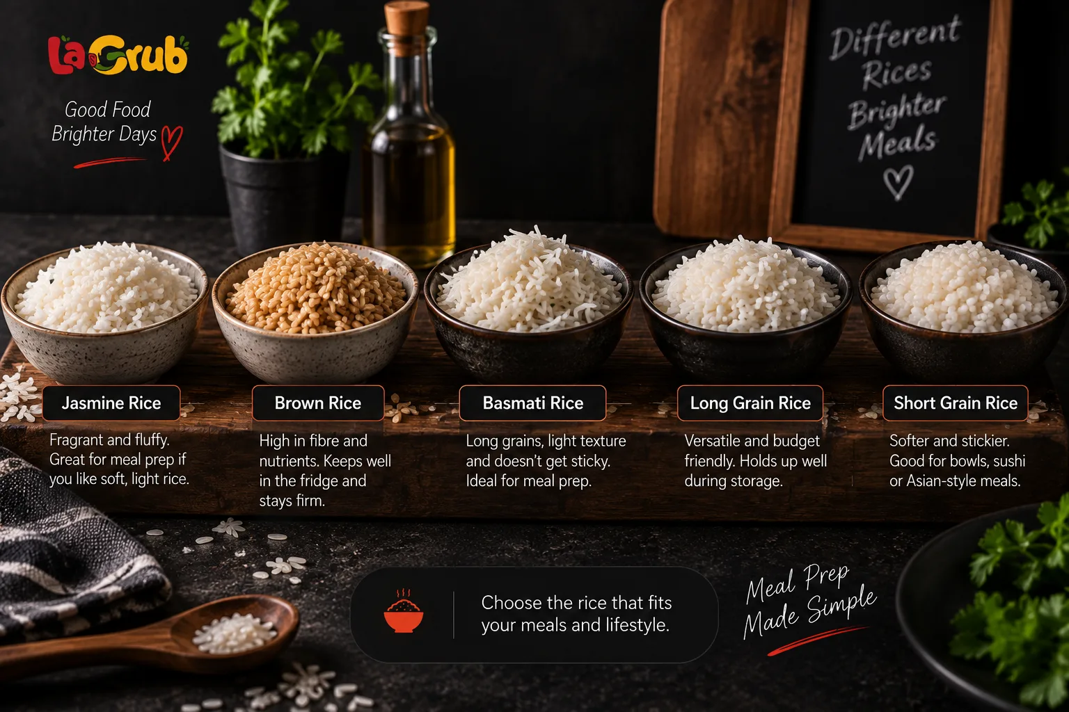 What Type of Rice Is Best for Meal Prep?