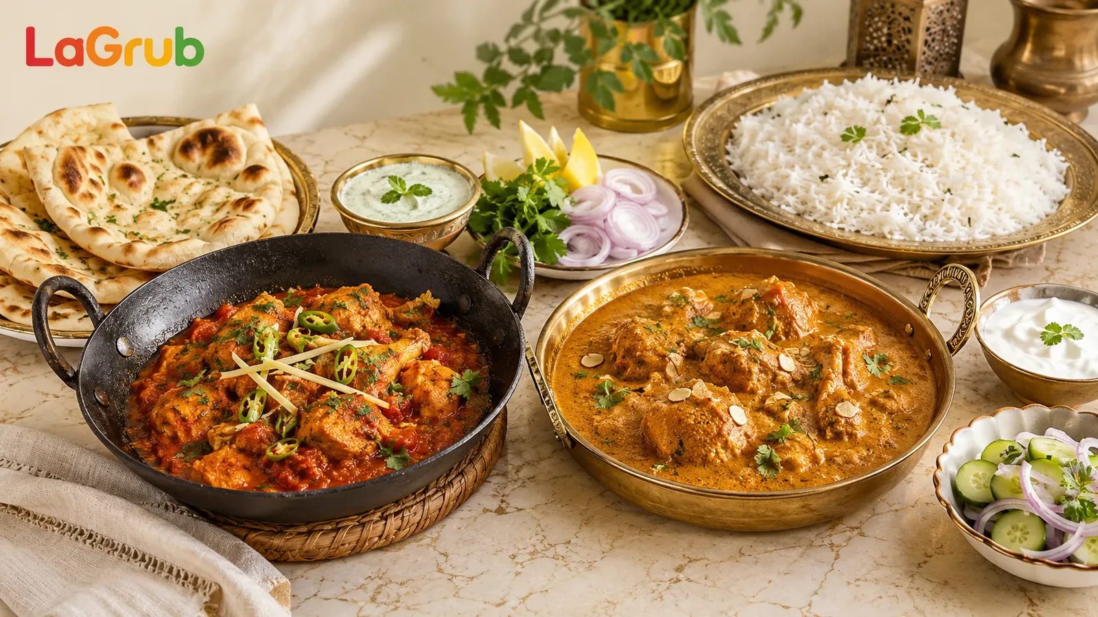 difference between karahi and korma