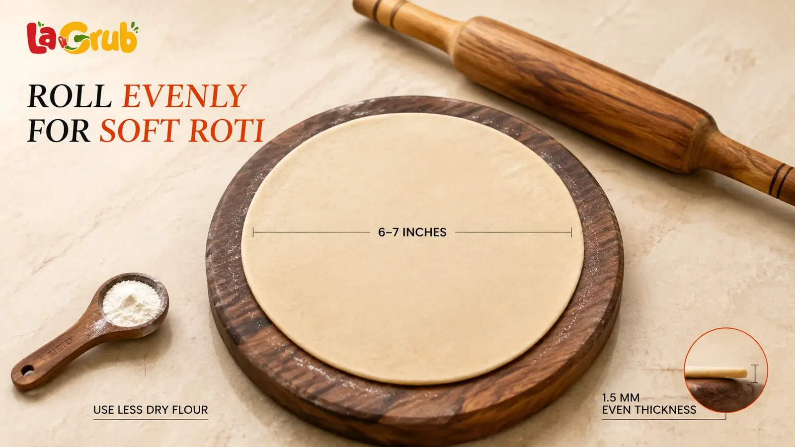 how to make soft roti