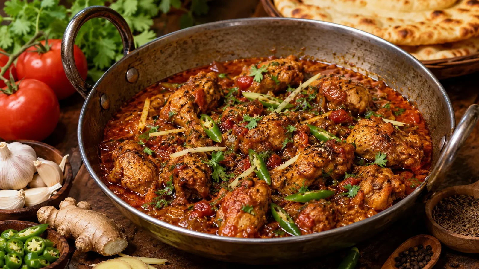 What Flavors Create Karahi Taste?