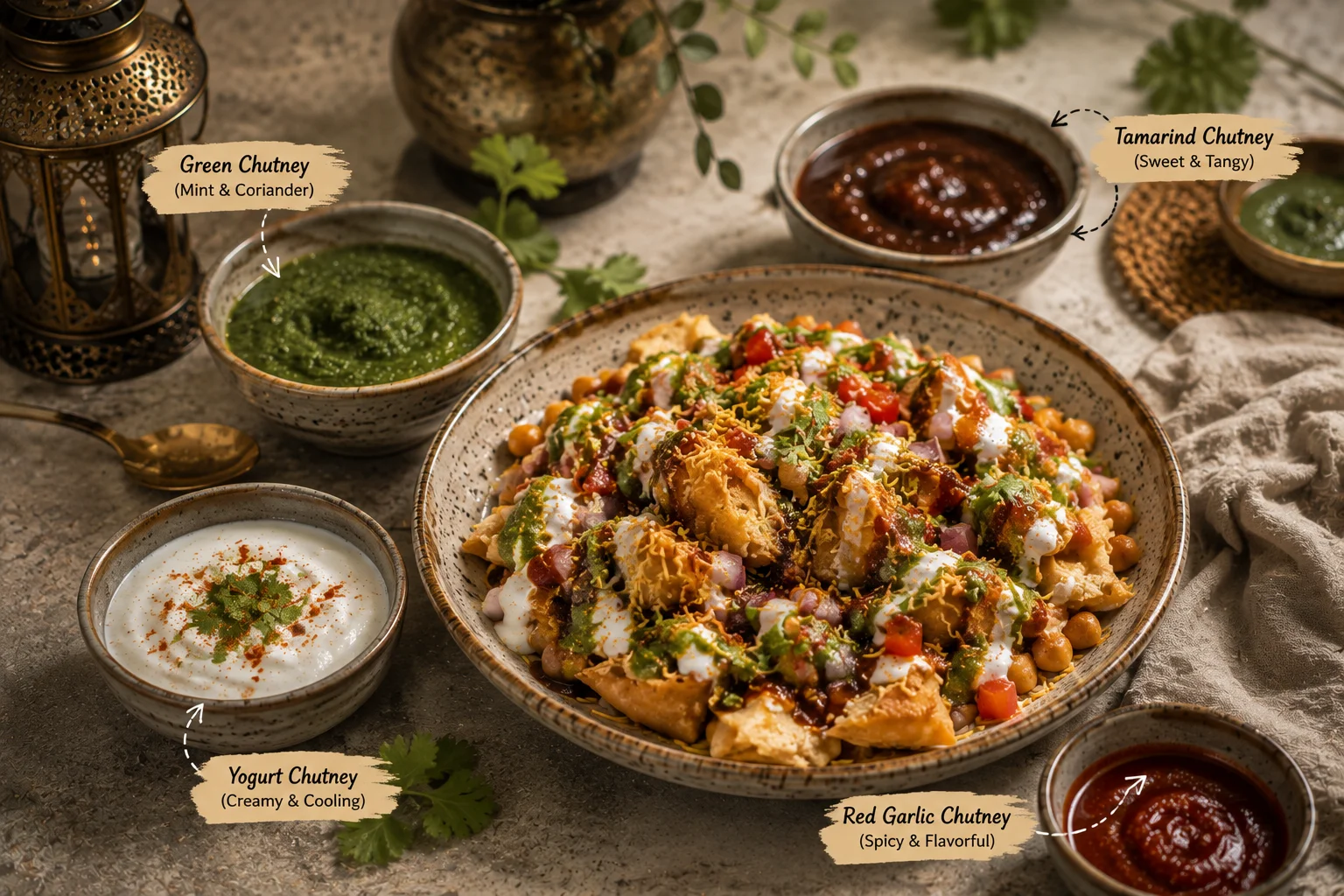 What Chutney Is Used in Samosa Chaat?