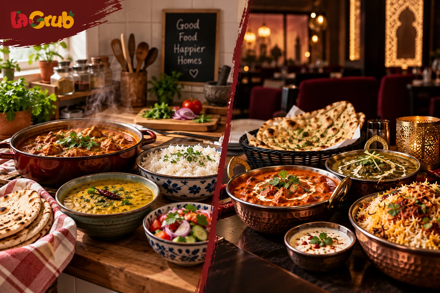 Homemade Indian Food vs Restaurant Indian Food
