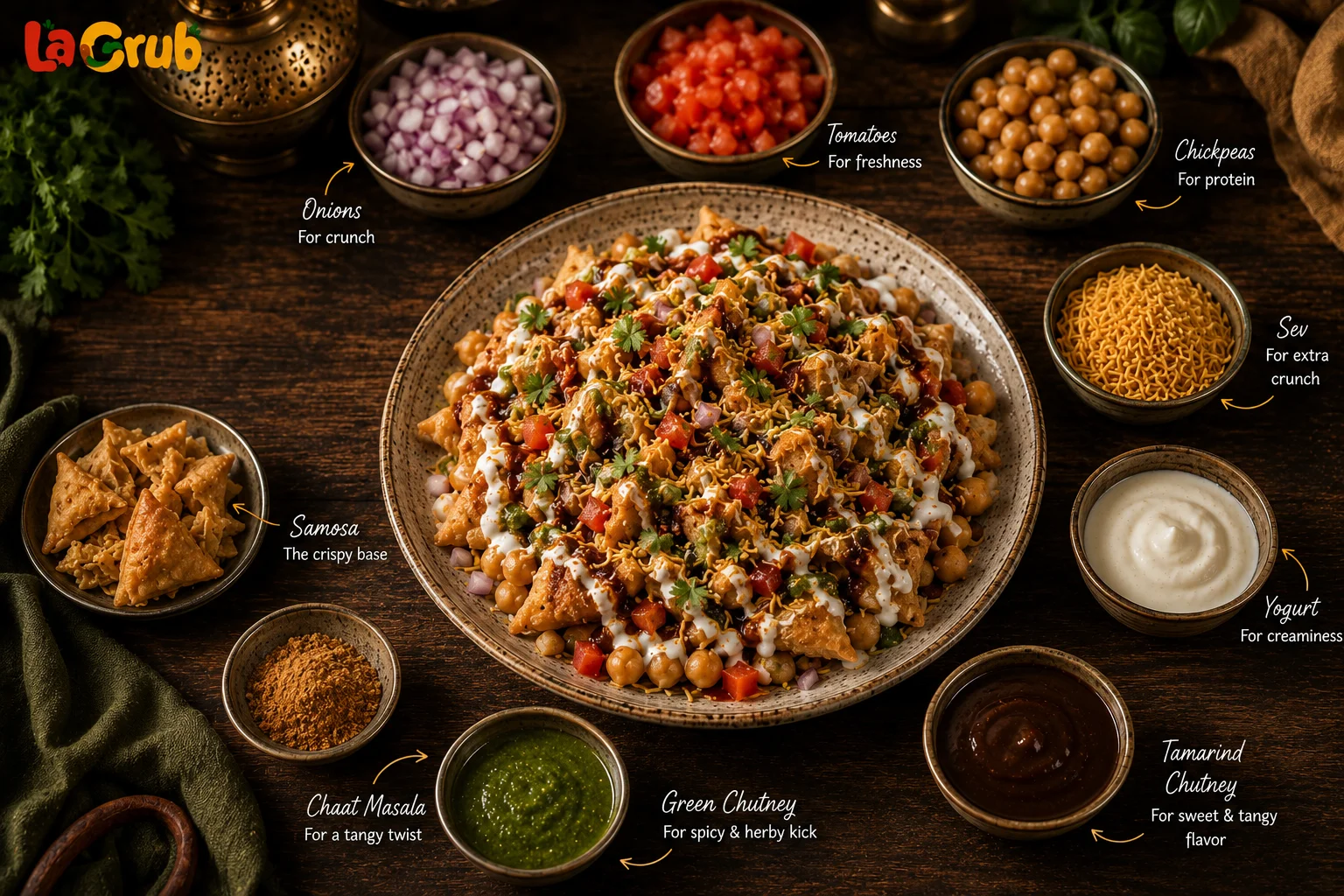 What Goes Into Samosa Chaat?