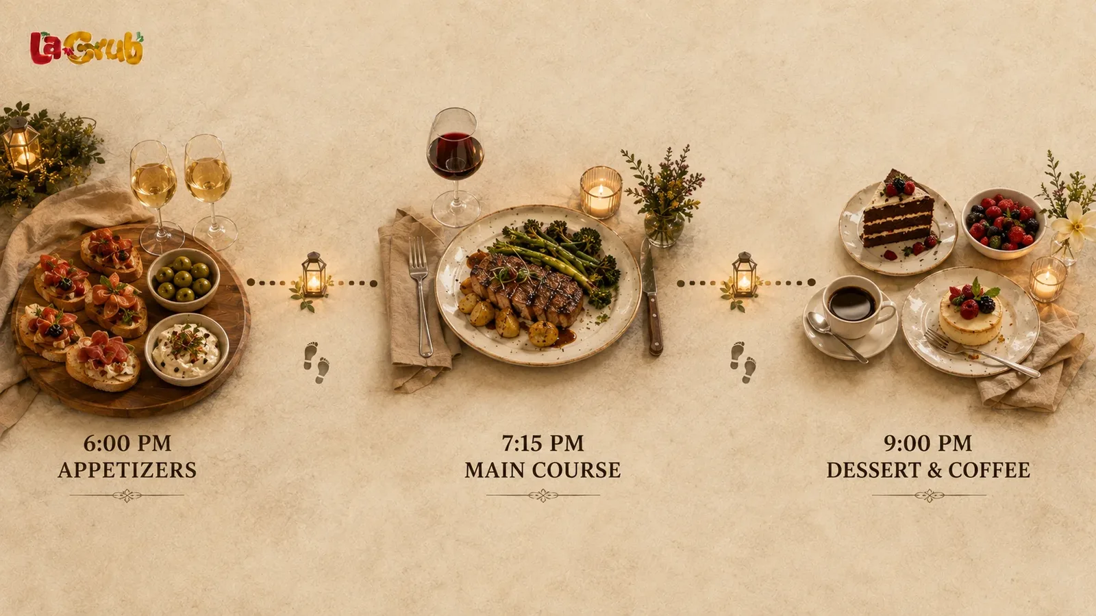 what is a progressive dinner