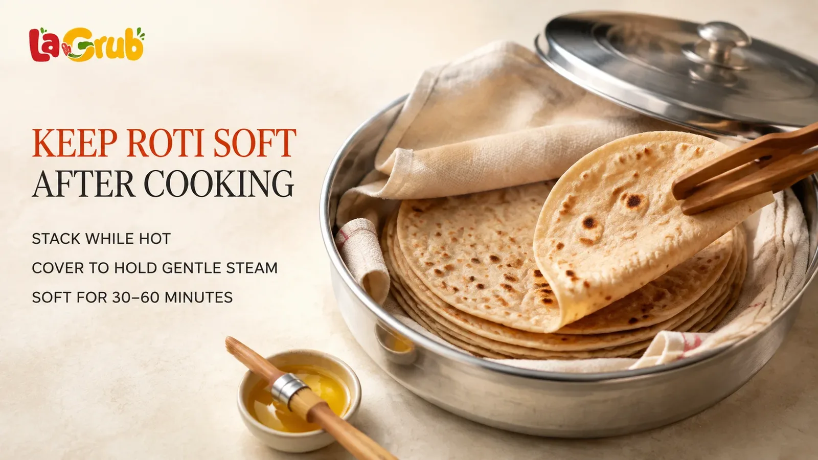 how to make soft roti